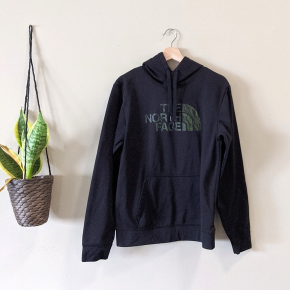 The North Face Other - THE NORTH FACE Black Camo Pullover Hoodie